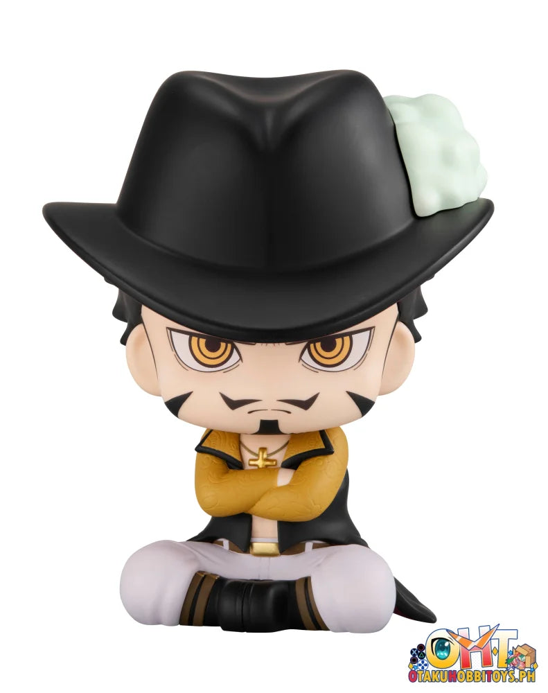 Lookup One Piece Dracule Mihawk & Crocodile Set With Gift Chibi Figure