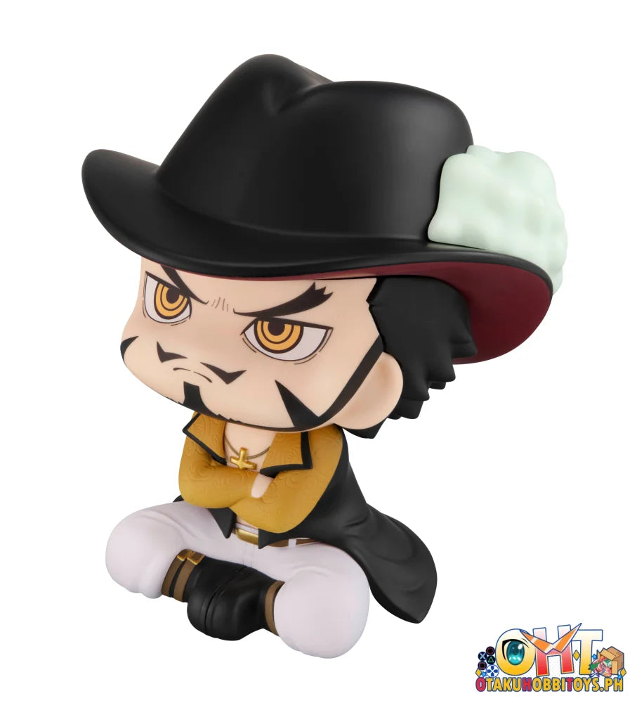 Lookup One Piece Dracule Mihawk & Crocodile Set With Gift Chibi Figure