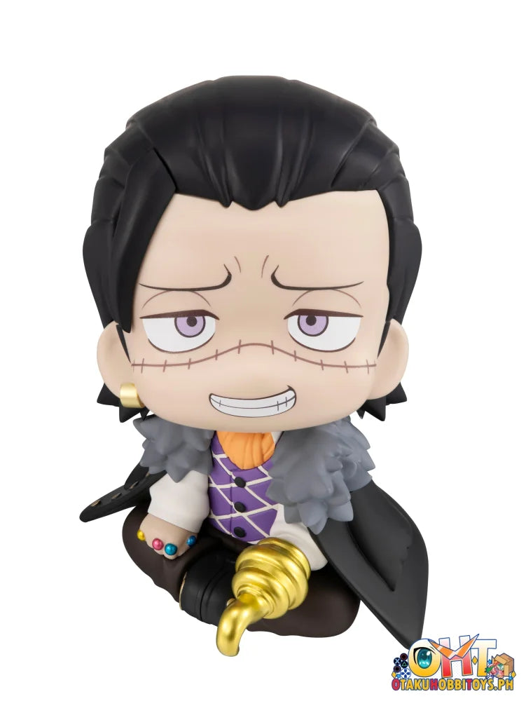 Lookup One Piece Dracule Mihawk & Crocodile Set With Gift Chibi Figure