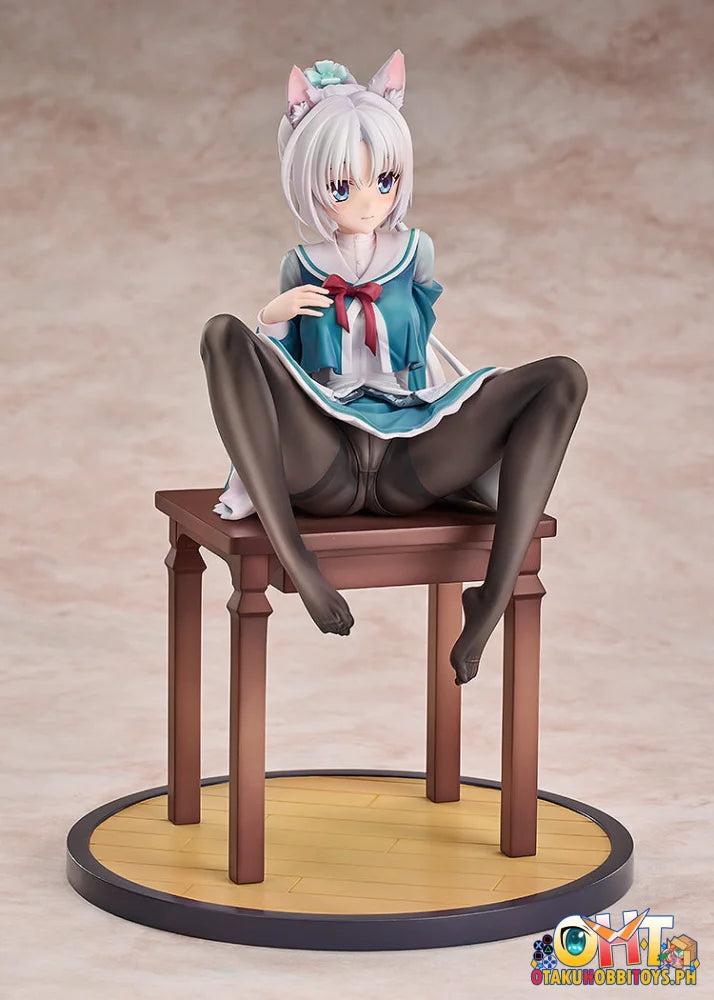 Luminous Box Senren＊Banka 1/7 Yoshino Tomotake: Animal Ears School Uniform Ver. - Scale Figure