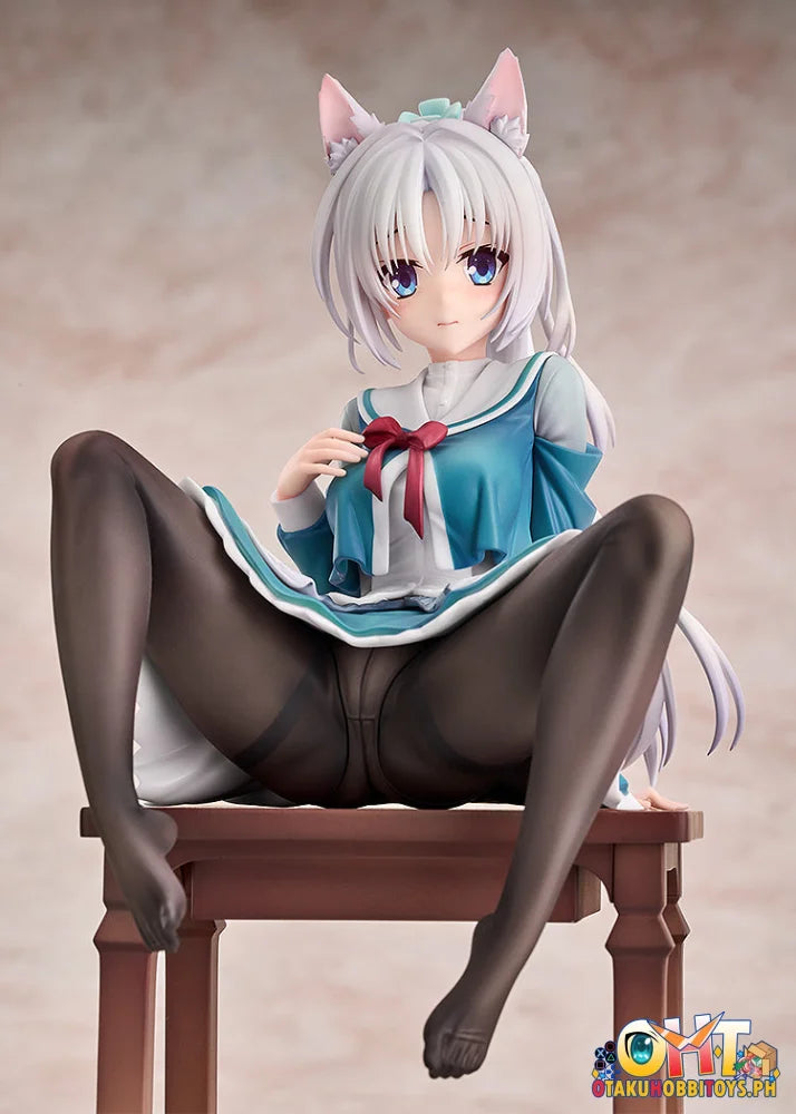Luminous Box Senren＊Banka 1/7 Yoshino Tomotake: Animal Ears School Uniform Ver. - Scale Figure