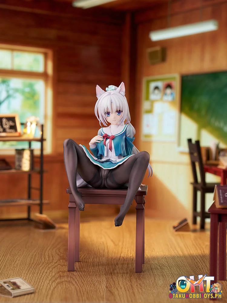 Luminous Box Senren＊Banka 1/7 Yoshino Tomotake: Animal Ears School Uniform Ver. - Scale Figure
