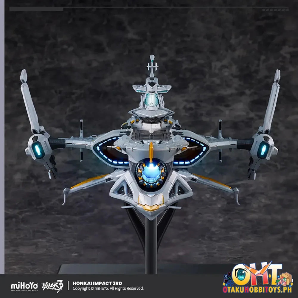 Made in Planetring Honkai Impact 3rd Hyperion Aerial Battleship HK001 1/2000 Finished Model