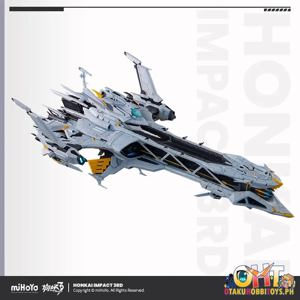 Made in Planetring Honkai Impact 3rd Hyperion Aerial Battleship HK001 1/2000 Finished Model
