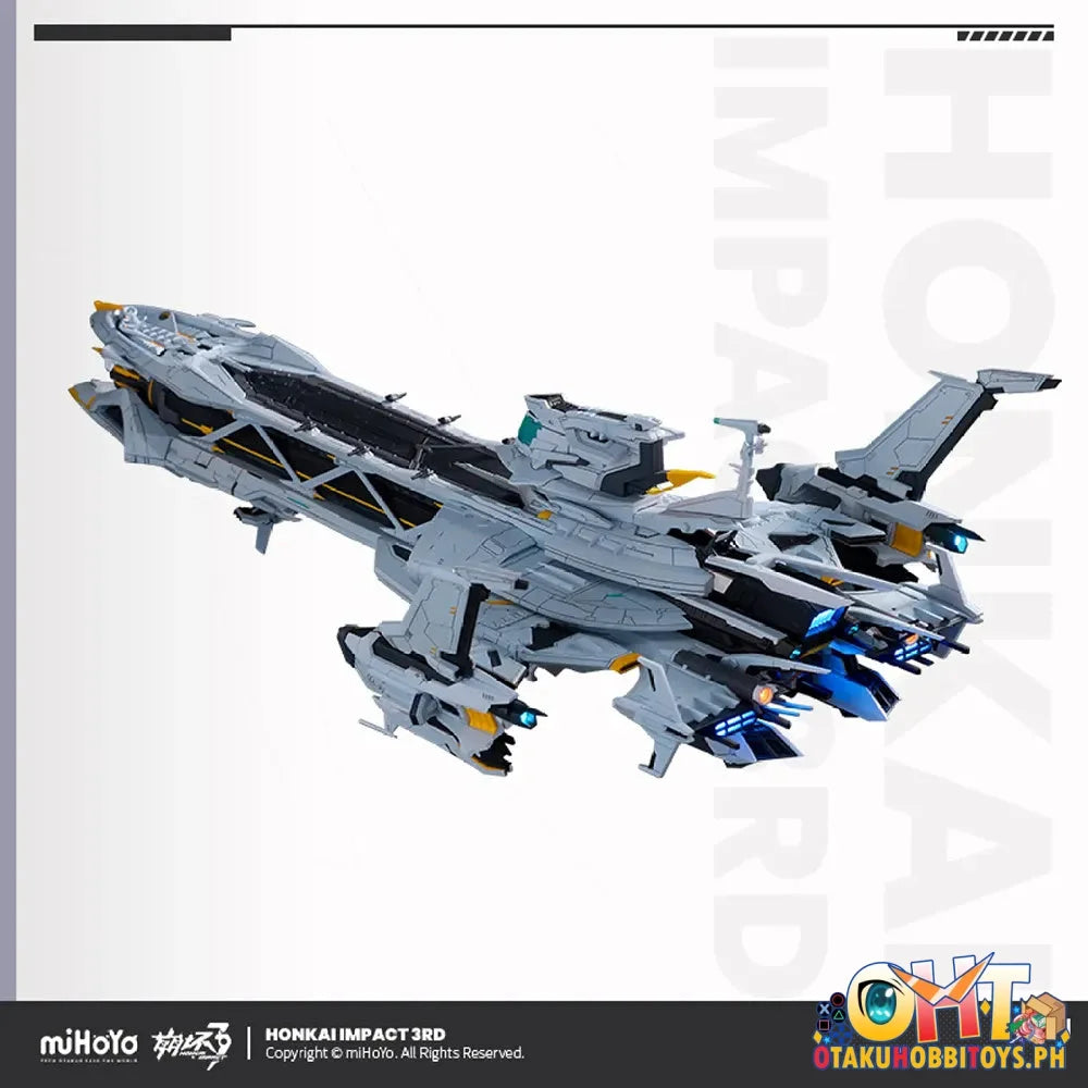 Made in Planetring Honkai Impact 3rd Hyperion Aerial Battleship HK001 1/2000 Finished Model
