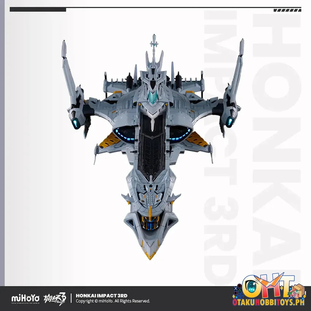 Made in Planetring Honkai Impact 3rd Hyperion Aerial Battleship HK001 1/2000 Finished Model