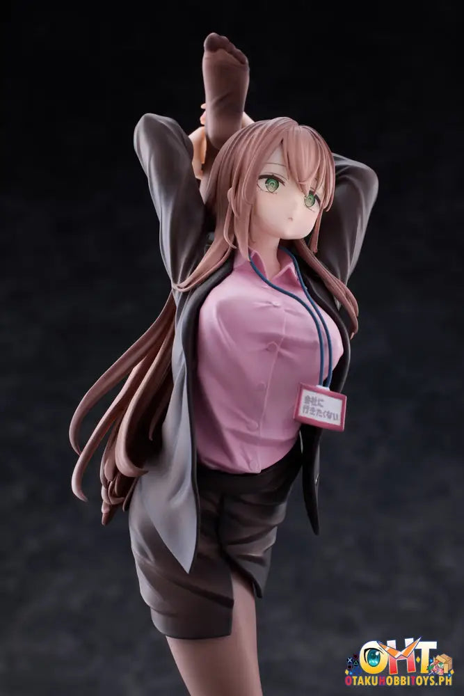 Magi Arts 1/6 Ol-Chan Who Doesn’t Want To Go Work Pink Ver. Deluxe Edition Scale Figure