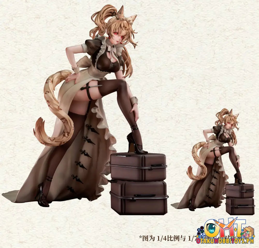 Magi Arts Battle Maid Different Species 1/4 Leopard Cat Maria Scale Figure