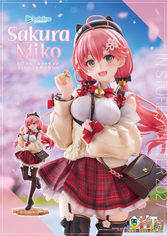 Max Factory 1/7 hololive production Sakura Miko: Date Style - Casual Outfit Ver. - Scale Figure