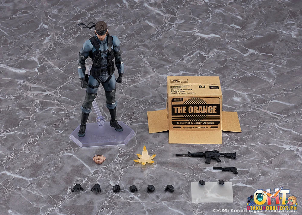 Max Factory Figma Solid Snake: Mgs2 Ver. Updated Edition Articulated Figure