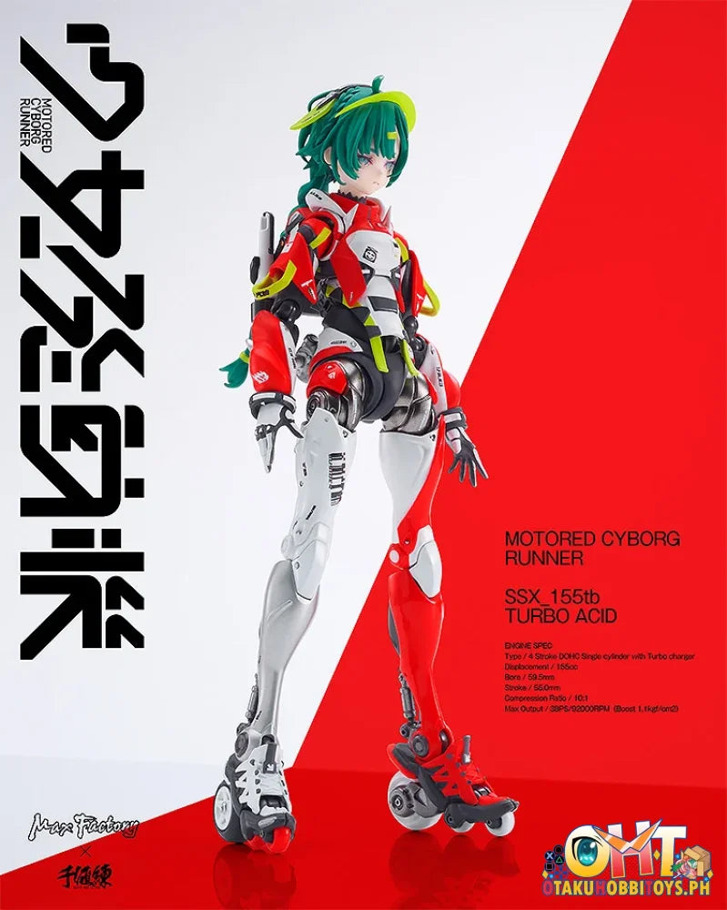 Max Factory Motored Cyborg Runner Ssx_155Tb ’Turbo Acid’ Articulate Figure