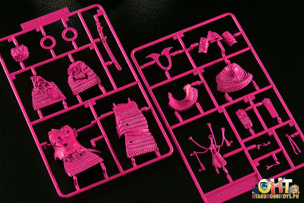 Max Factory PLAMAX 1/12 Kamakura Period Armored Warrior: Pink Color Edition Plastic Model