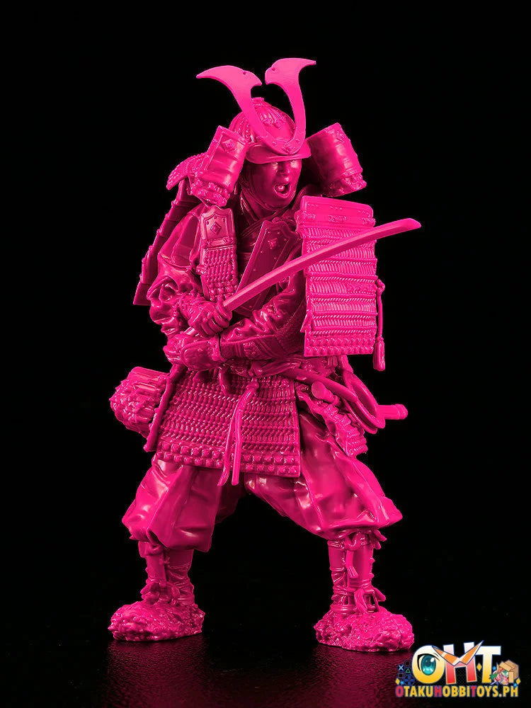Max Factory PLAMAX 1/12 Kamakura Period Armored Warrior: Pink Color Edition Plastic Model