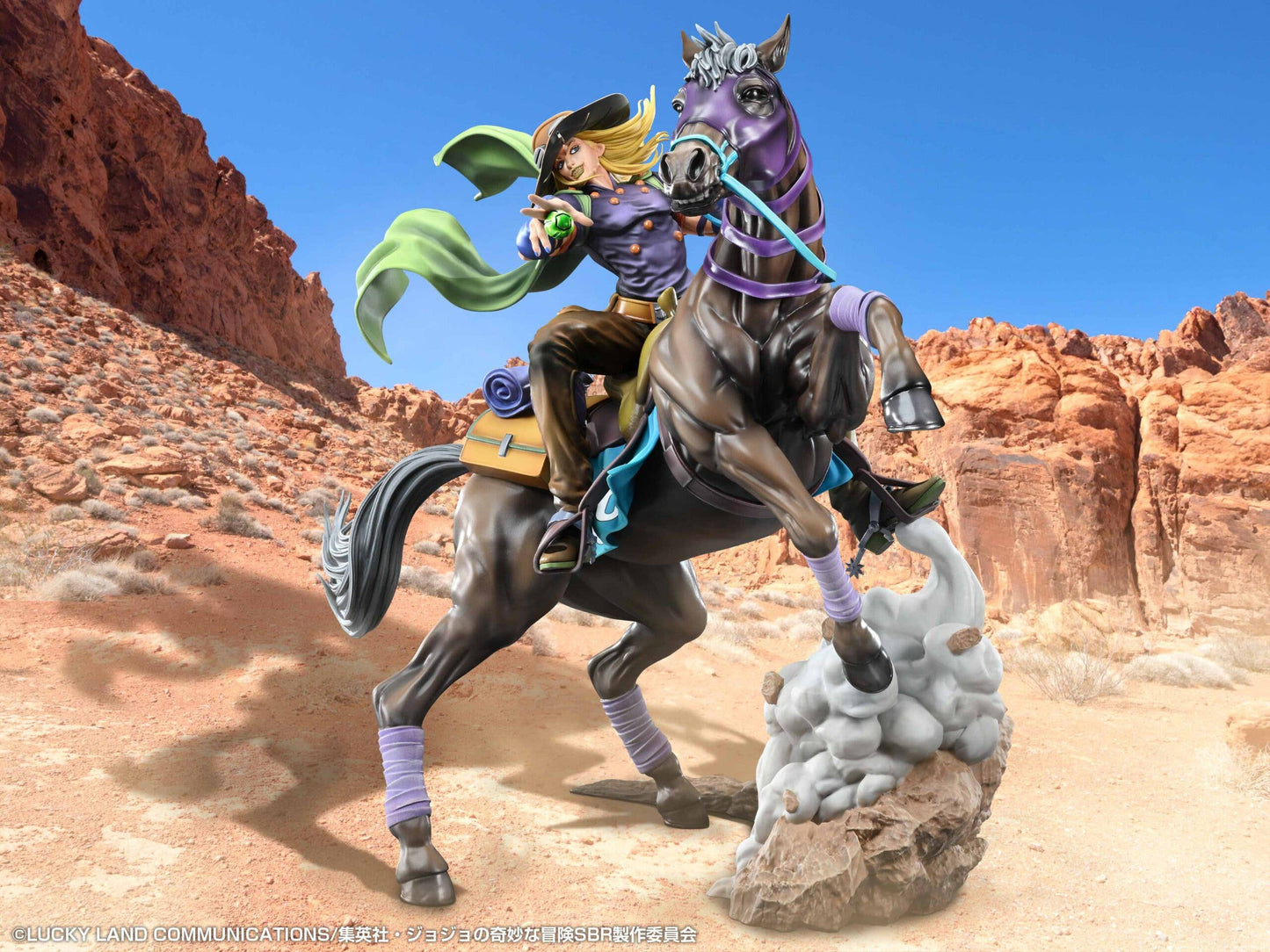 MEDICOS ENTERTAINMENT STEEL BALL RUN JoJo's Bizarre Adventure Gyro Zeppeli & Valkyrie