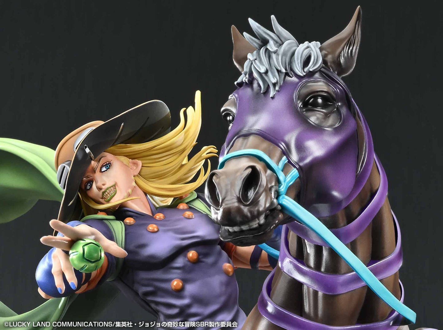 MEDICOS ENTERTAINMENT STEEL BALL RUN JoJo's Bizarre Adventure Gyro Zeppeli & Valkyrie