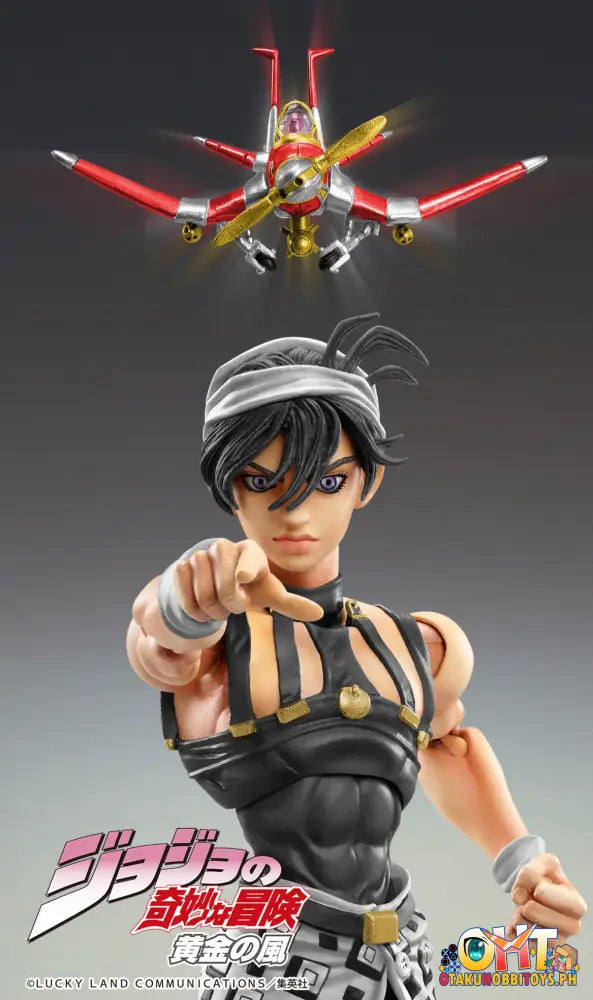 Medicom Super Action Statue Jojos Bizarre Adventure Part.v Narancia Ghirga & As Ver.black