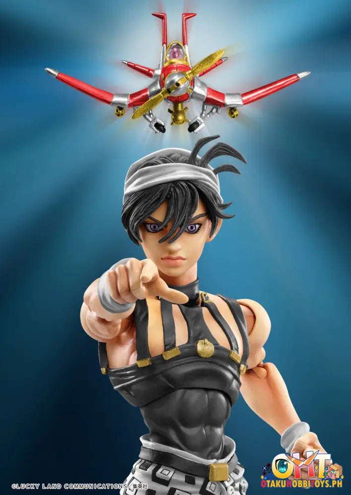 Medicom Super Action Statue Jojos Bizarre Adventure Part.v Narancia Ghirga & As Ver.black
