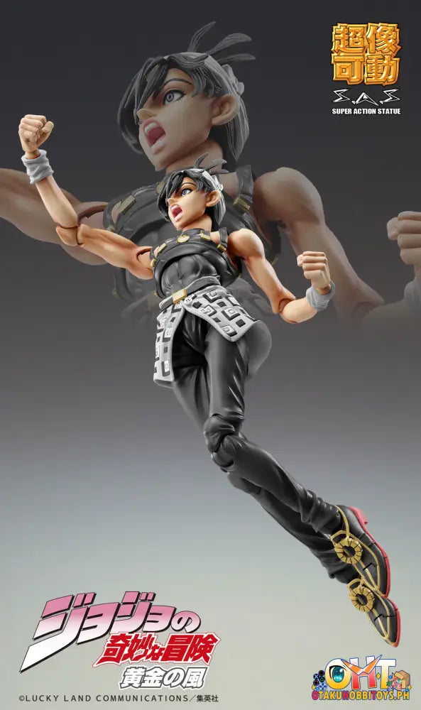 Medicom Super Action Statue Jojos Bizarre Adventure Part.v Narancia Ghirga & As Ver.black