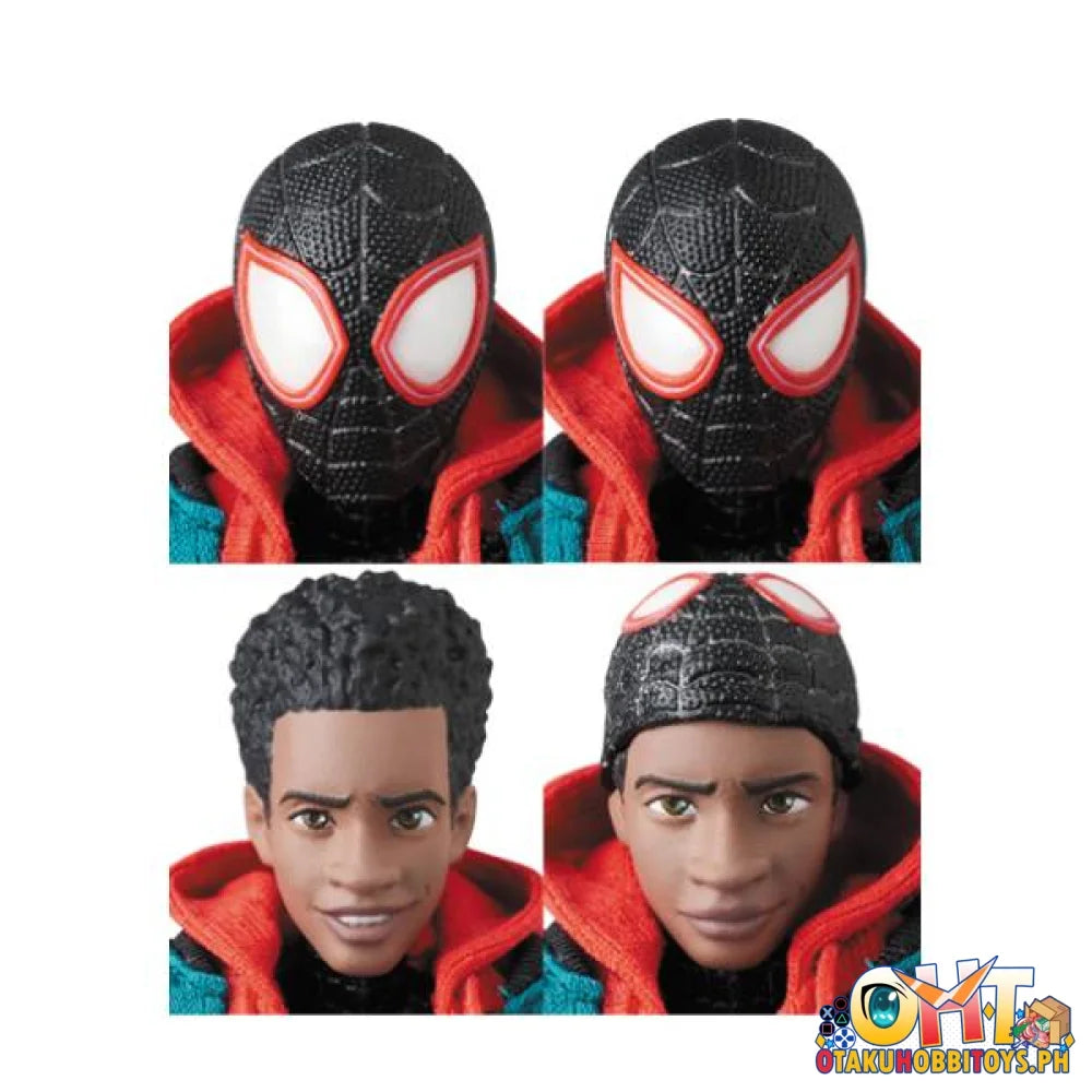 MEDICOM TOY Marvel Comics MAFEX Spider-Man (Miles Morales) Action Figure (Renewal Ver.) (Reissue) - Articulated Figure