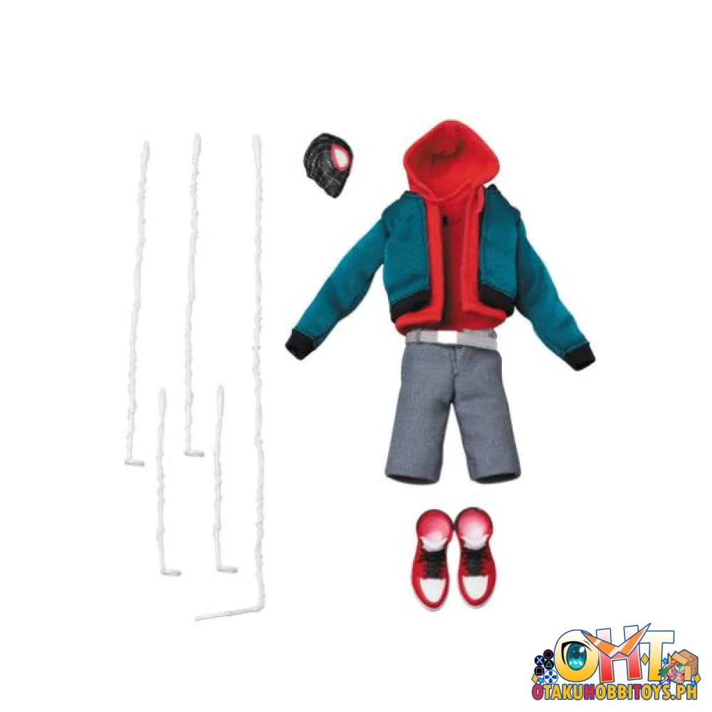 MEDICOM TOY Marvel Comics MAFEX Spider-Man (Miles Morales) Action Figure (Renewal Ver.) (Reissue) - Articulated Figure
