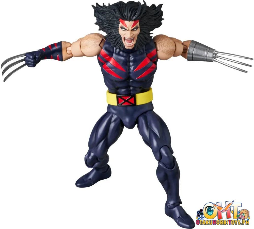 MEDICOM TOY Marvel Comics MAFEX Weapon X (Age of Apocalypse Ver.) Action Figure (Reissue) - Articulated Figure