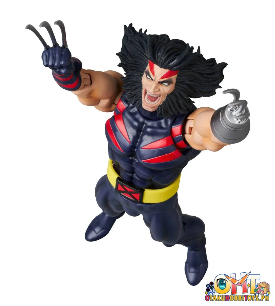 MEDICOM TOY Marvel Comics MAFEX Weapon X (Age of Apocalypse Ver.) Action Figure (Reissue) - Articulated Figure