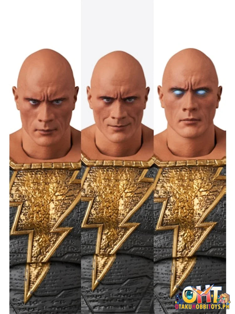 MEDICOMTOYSMAFEXBLACKADAM(GOLDSUIT) Articulated Figure