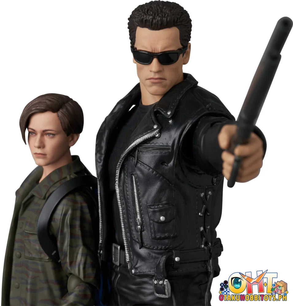 Medicom Toys MAFEX T-800 (T2 Ver.) & John Connor Articulated Figure