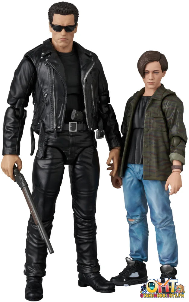 Medicom Toys MAFEX T-800 (T2 Ver.) & John Connor Articulated Figure