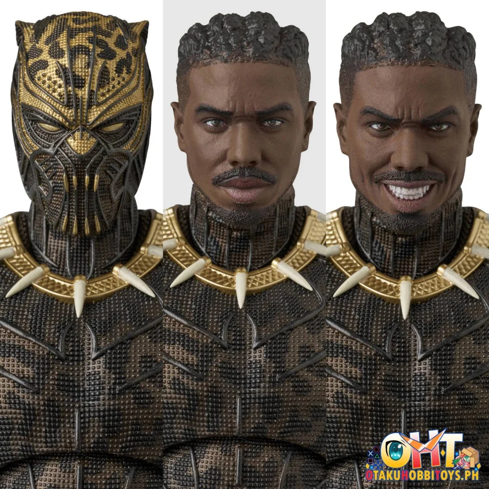 MEDICOM TOYS Marvel MCU MAFEX Erik Killmonger Action Figure (Reissue) - Articulated Figure