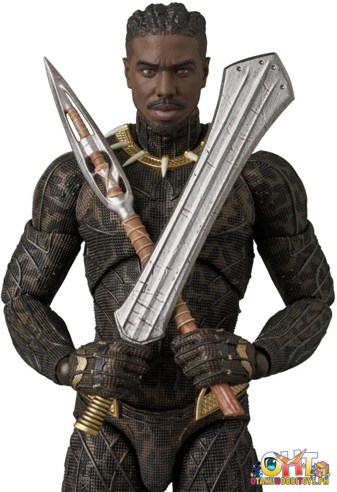 MEDICOM TOYS Marvel MCU MAFEX Erik Killmonger Action Figure (Reissue) - Articulated Figure