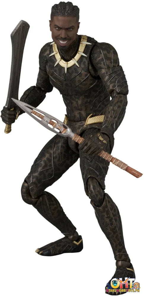 MEDICOM TOYS Marvel MCU MAFEX Erik Killmonger Action Figure (Reissue) - Articulated Figure