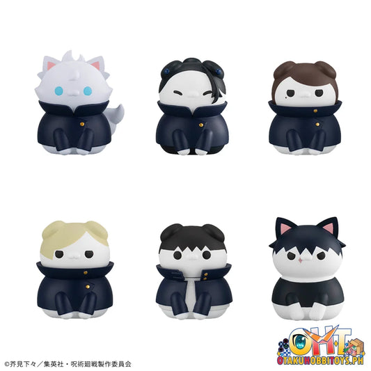 Mega Cat Project Jujutsu Kaisen Cats Hidden Inventory Premature Death Ver. Box Of 8 Chibi Figure