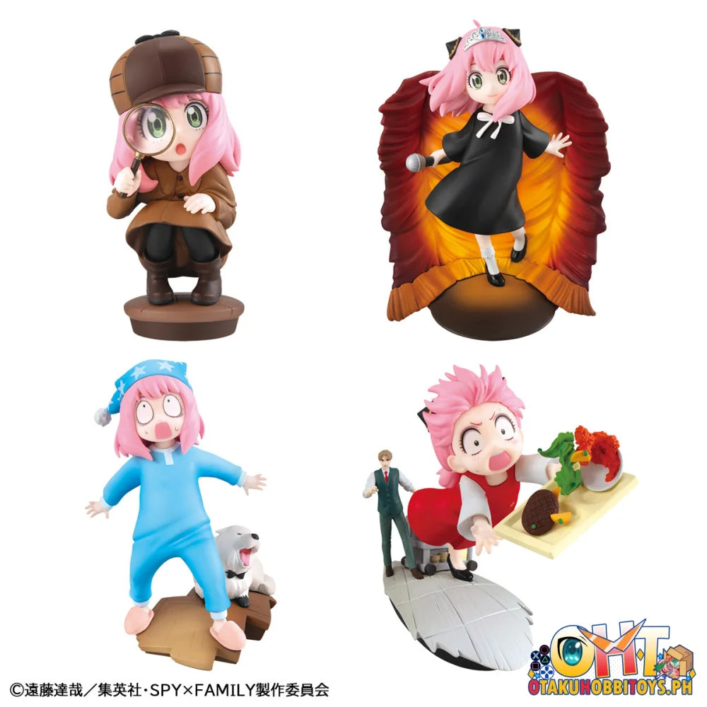 Megahouse box of 4 - PETITRAMA Series SPY×FAMILY in the Box Vol.3 (Repeat)