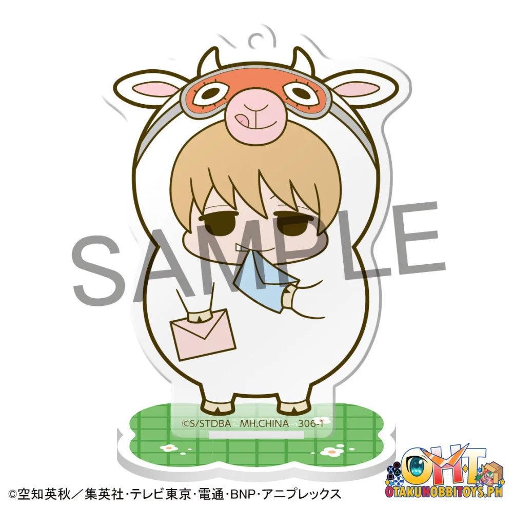 Megahouse box of 6 - Acrylic Stand Gintama Prince Hata & Animal Paradise Farm of Love & Peace