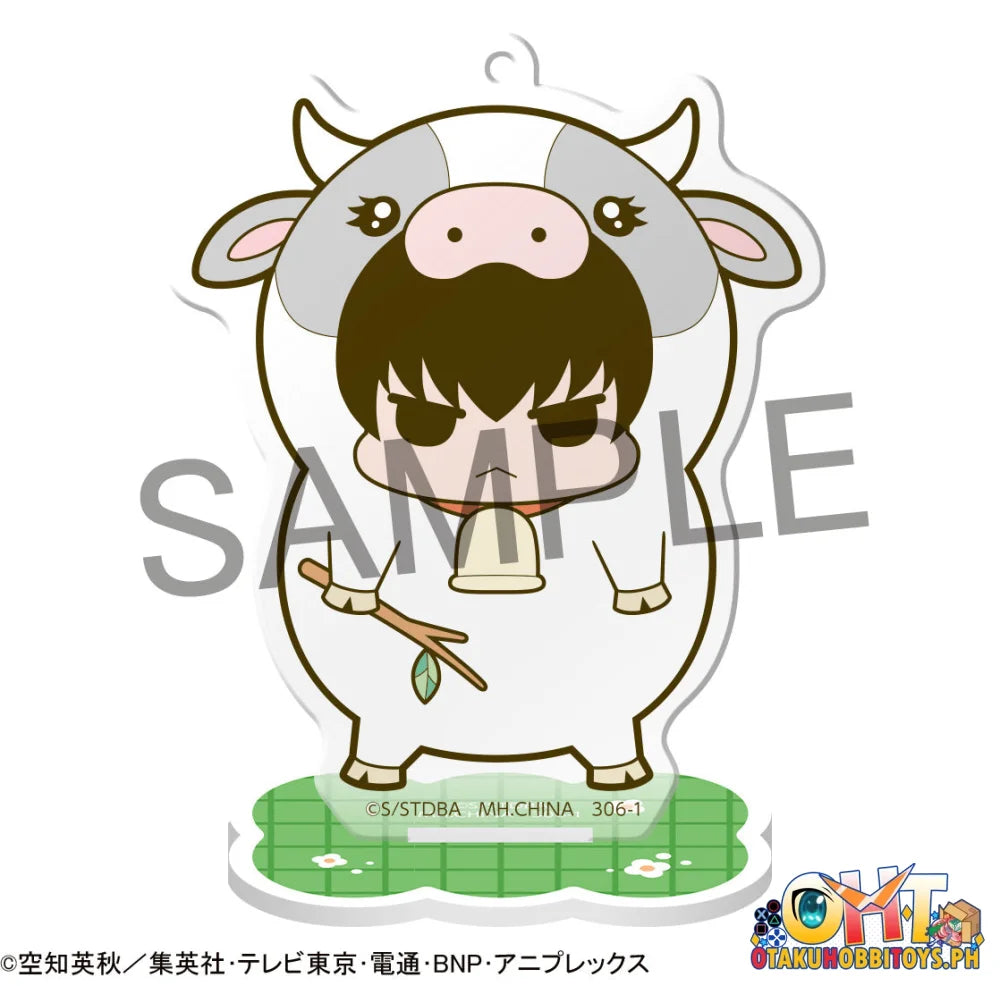 Megahouse box of 6 - Acrylic Stand Gintama Prince Hata & Animal Paradise Farm of Love & Peace