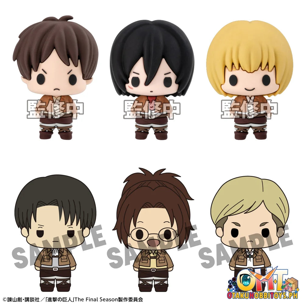Megahouse BOX OF 6 Chokorin Collection Attack on Titan