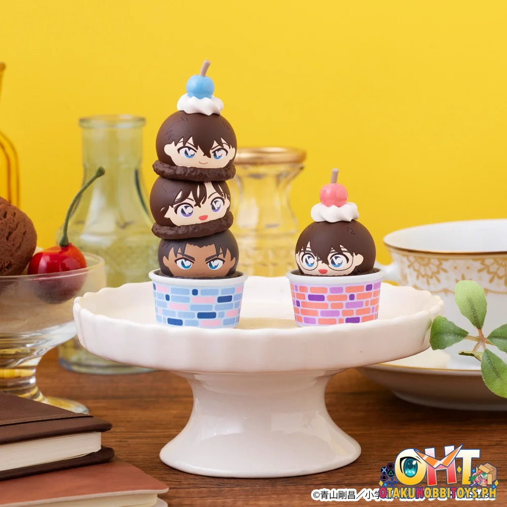 Megahouse BOX OF 6 Tsumichen Stack up & Change Detective Conan