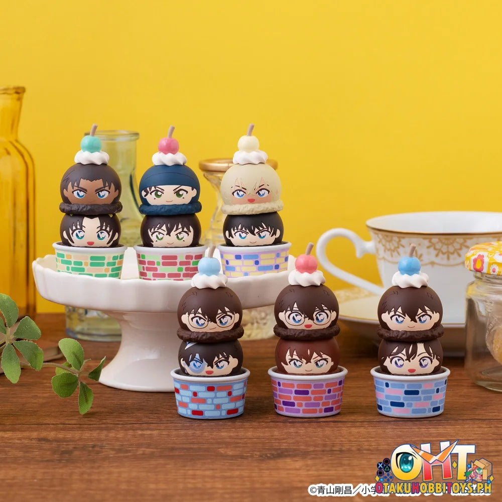 Megahouse BOX OF 6 Tsumichen Stack up & Change Detective Conan
