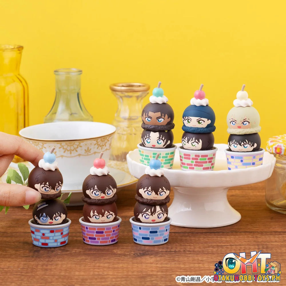 Megahouse BOX OF 6 Tsumichen Stack up & Change Detective Conan