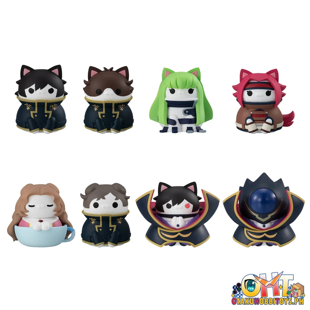 Megahouse BOX OF 8 MEGA CAT PROJECT CODE GEASS Lelouch of the Rebellion Code Ginyass