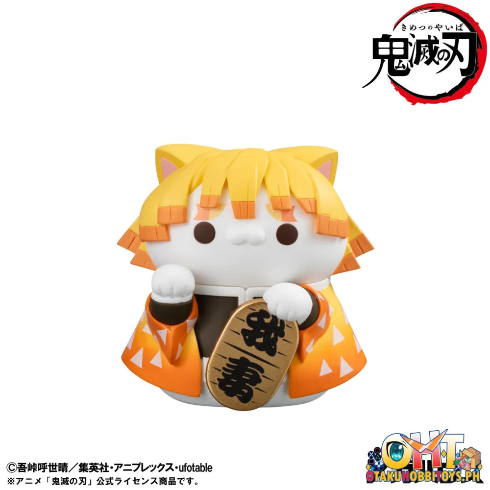 Megahouse box of 8 - MEGA CAT PROJECT Demon Slayer:Kimetsu no Yaiba Demon Slayer Fortune Cats ver. 01