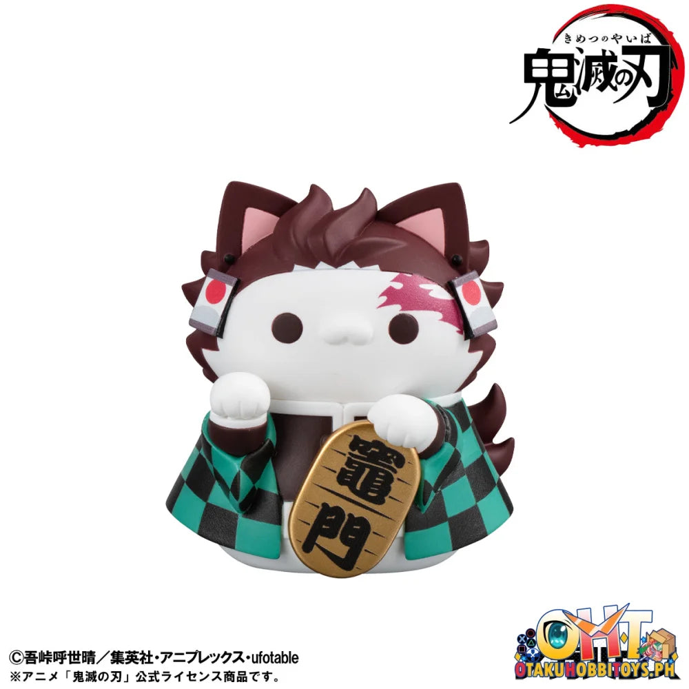 Megahouse box of 8 - MEGA CAT PROJECT Demon Slayer:Kimetsu no Yaiba Demon Slayer Fortune Cats ver. 01