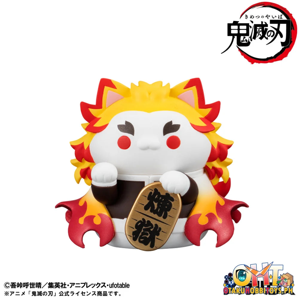 Megahouse box of 8 - MEGA CAT PROJECT Demon Slayer:Kimetsu no Yaiba Demon Slayer Fortune Cats ver. 01