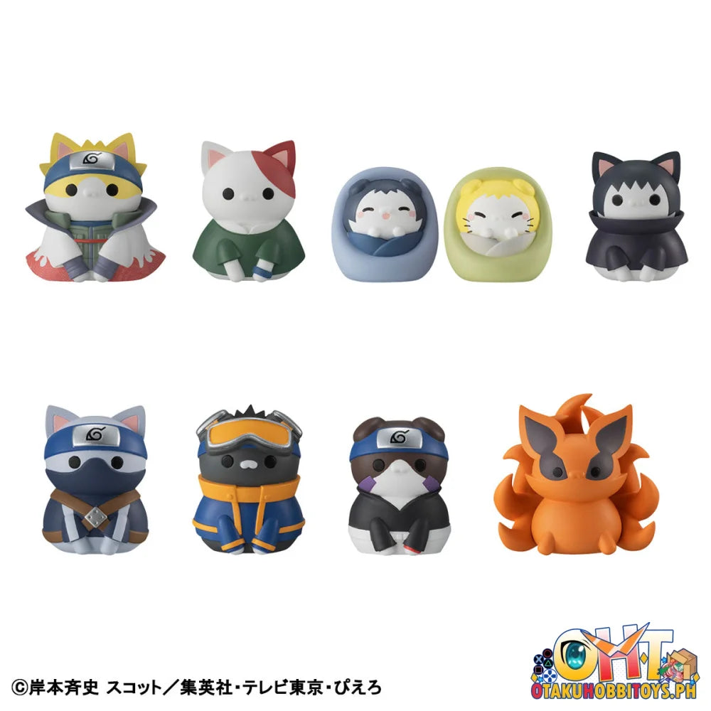 Megahouse BOX OF 8 MEGA CAT PROJECT NARUTO Shippuden Nyaruto! Once upon a time in Konoha village (Repeat)