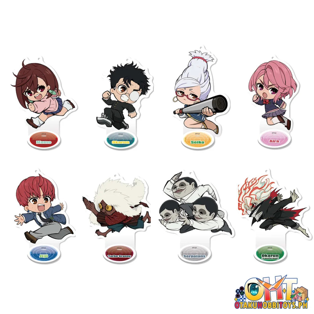 Megahouse Box Of 8 - Tokotoko Acrylic Stand Tv Anime ”Dan Da Dan” Scale Figure