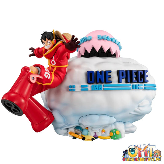 Megahouse Character Bank Standard One Piece Monkey D. Luffy Ver. Egghead Collectible