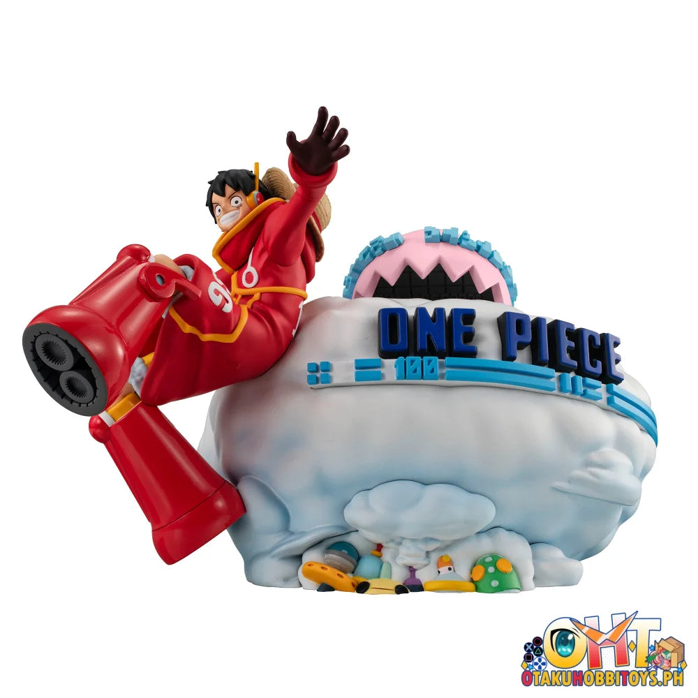 Megahouse Character Bank Standard One Piece Monkey D. Luffy Ver. Egghead Collectible