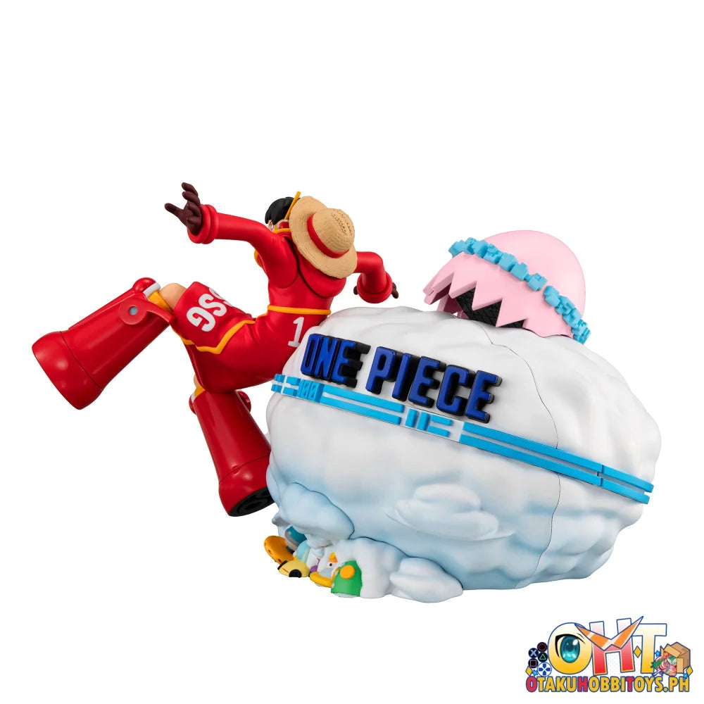 Megahouse Character Bank Standard One Piece Monkey D. Luffy Ver. Egghead Collectible