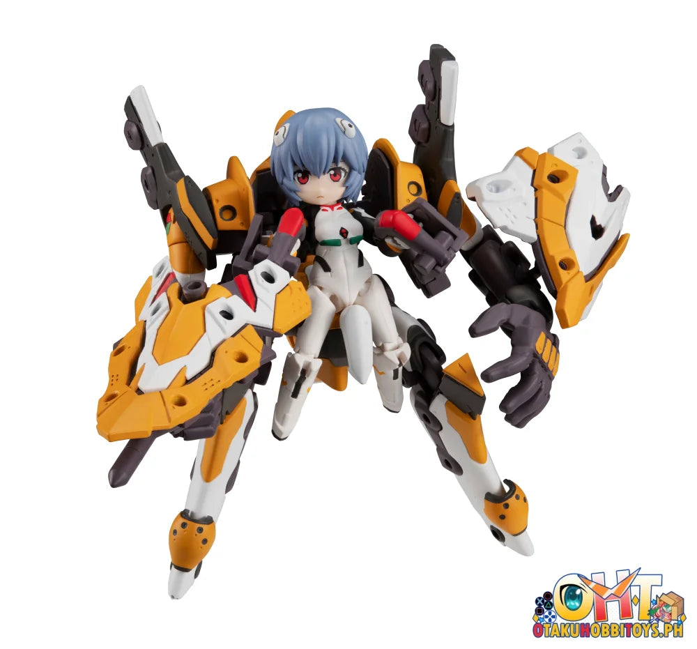 Megahouse DESKTOP ARMY Evangelion: 3.0 + 1.0 Thrice Upon a Time Ayanami Rei & Evangelion No. (Kai) (Repeat)